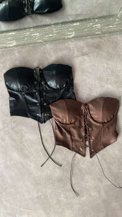 Corset taza acordonado en internet