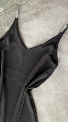 Vestido bretel brillo - tienda online