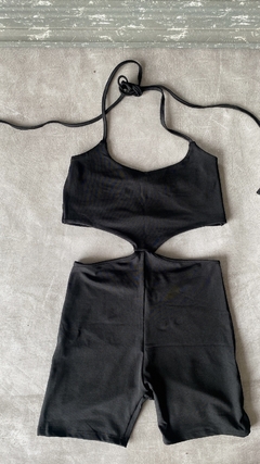 Catsuit microfibra cut out - comprar online