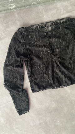 Remera encaje coquette - comprar online
