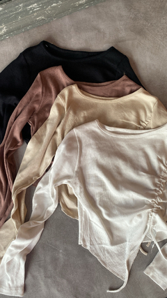 Remera morley frunce - comprar online