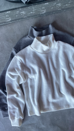 Polera lanilla puño