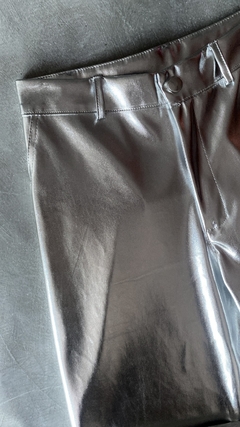 Pantalon plateado - comprar online