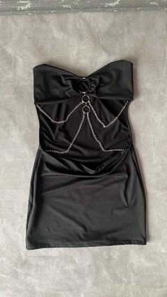 Strapless cut out cadenas - comprar online