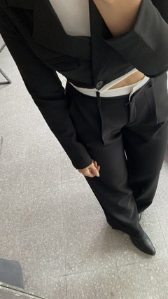 Blazer Crop Sastrero