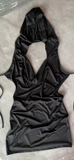 Vestido Capucha y buche - comprar online