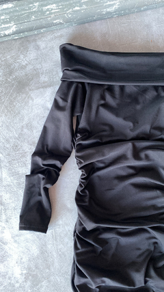Vestido bardot friza - comprar online