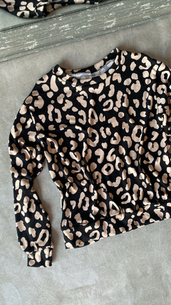 Buzito lanilla print - comprar online