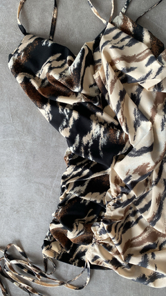 Vestido sedita print - comprar online