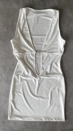 Vestido Microfibra aplique - comprar online