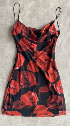 Vestido microtul estampado - comprar online