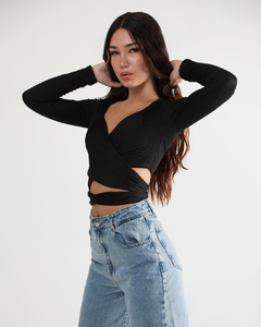 Top cruzado lazo - comprar online