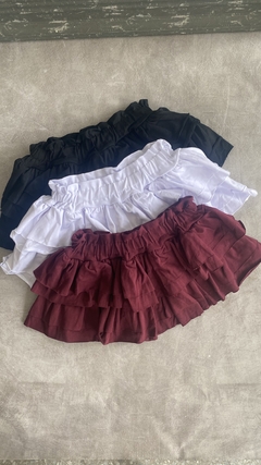 Mini low waist volados