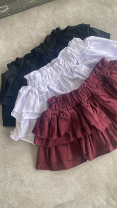 Mini low waist volados - BETULA