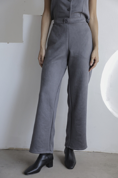 Pantalon gamuzado
