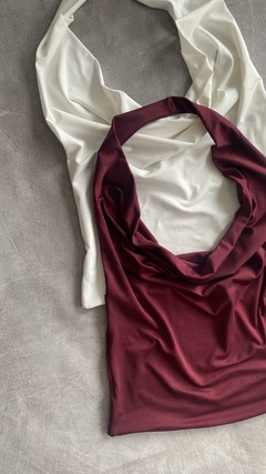Top halter buche - tienda online