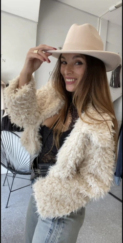 Saco peluche forrado