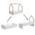 CAMA LILLE NEVE COM CASINHA MADEIRA SOMNIARE na internet