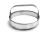 Cortante 10 Cms. Redondo C/Mango Acero Inox.