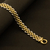 Pulsera trenzada bicolor - comprar online