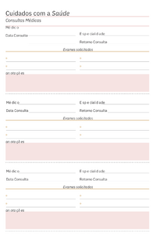 Refil de planner A5 - loja online