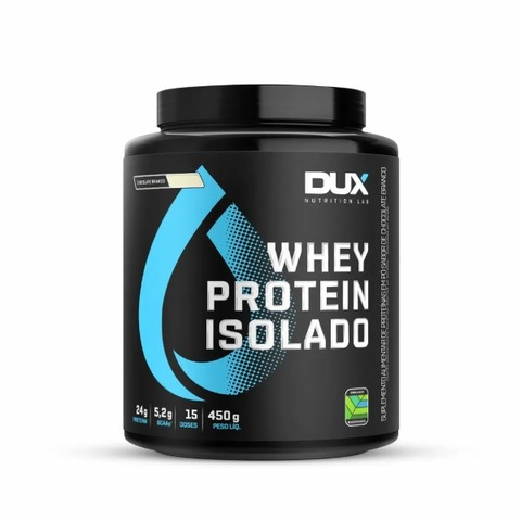 WHEY PROTEIN ISOLADO 450g CHOCOLATE BRANCO - DUX NUTRITION