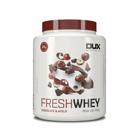 FRESH WHEY 450G - CHOCOLATE BELGA E AVELA - DUX