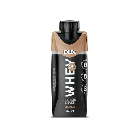 WHEY PROTEIN SHAKE 250ML COOKIES - DUX NUTRITION