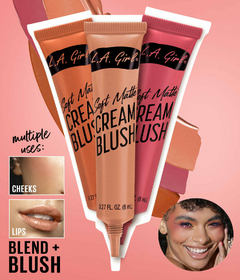 Imagen de RUBOR EN CREMA SOFT MATTE CUTIE L.A GIRL