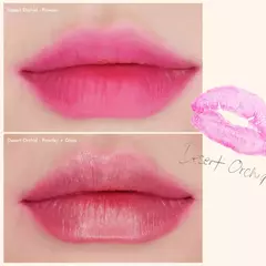 LABIAL EN POLVO Y CREMA CABOODLE KISSES DESET ORCHID KARA BEAUTY - Lunaglowshop.cl