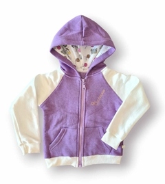 CAMPERA HOCKEY CRUDO Y LILA - Caricias