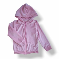 CAMPERA PLUSH ROSA - comprar online