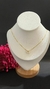 Colar de Inicial Cravejado - Conjunto + pingente LETRA G - comprar online