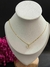 Colar de Inicial Cravejado - Conjunto + pingente LETRA J - comprar online