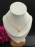 Colar de Inicial Cravejado - Conjunto + pingente LETRA S - comprar online