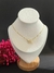 Colar de Inicial Cravejado - Conjunto + pingente LETRA M - comprar online