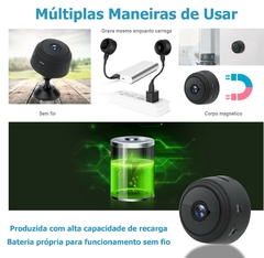 Mini câmera em HD 1080p wifi 