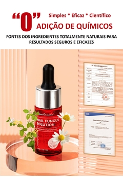 Essência herbal antifúngica à base de extratos de flores e de raízes