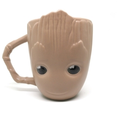 Caneca 3D em cerâmica Marvel eu sou o Groot