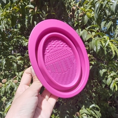 Limpia brochas de silicona plegable (Se envían colores surtidos) - comprar online
