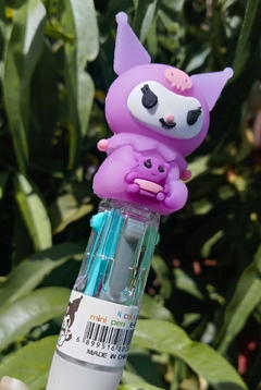 Mini lapicera de cuatro colores kuromi my melody - comprar online
