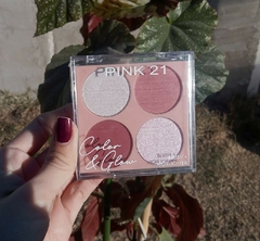 Paleta de iluminador y rubor - Pink 21