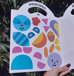 Libro de stickers "Lindos animalitos" en internet