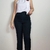 CALÇA ALFAIATARIA INSPIRAÇÃO ZARA - CORTE RETO - PRETA
