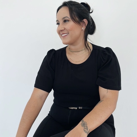 BABY LOOK PRETA (GG - 46)