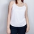 BLUSA MAJU DE ALCINHA - P (38/40) PRETA E BRANCA na internet