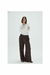 PANTALON SASTRE ANCHO BOY CHOCOLATE - Herencia Martinez