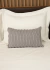 Almofada de Tricot Cinza Claro Retangular
