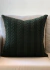 Almofada Tricot Trança Verde Musgo Quadrada