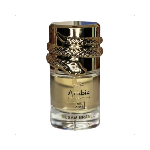 Arabic Collection nº A018 Musam Branco Perfume Unissex EDP Inspirado no Musamam White Miniatura 25ml